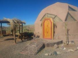 Domo del desierto: San Pedro de Atacama'da bir yetişkin oteli