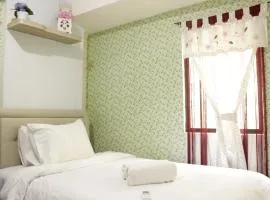 Spacious and Stylish 1BR Gateway Ahmad Yani Cicadas Apartment By Travelio