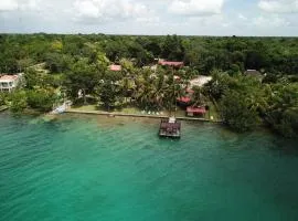 Coras Place Bacalar Lagoon front