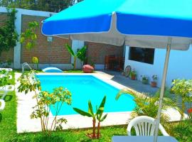 Diamond Monkey Lodge, Cama e café (B&B) em Ica