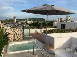 Virrey Eslava 120 inside the Walled City, Pool, Jacuzzi & Near the Sea