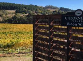 Gisborne Peak Winery Short Term Stays, καταφύγιο σε Gisborne