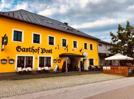 Gasthof Post, hotel v destinaci Hellmonsödt
