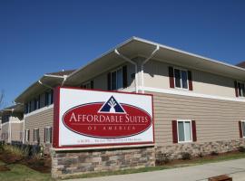 페이엣빌에 위치한 배리어프리 호텔 Affordable Suites - Fayetteville/Fort Bragg