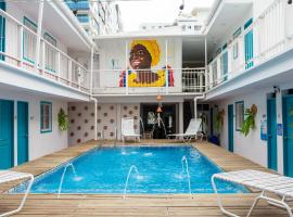 Hotel Ayenda Cartagena Blue 1804, hotell  lennujaama Rafael Núñeze rahvusvaheline lennujaam - CTG lähedal