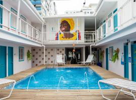 Hotel Ayenda Cartagena Blue 1804, hotell i Crespo i Cartagena de Indias