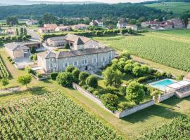 Hôtel-Restaurant le Château de Besseuil, Mâcon Nord - Teritoria, hotel v destinaci Clessé