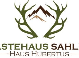 Haus Hubertus - Gästehaus Sahler, hotel near Silvretta Hochalpenstrasse, Partenen