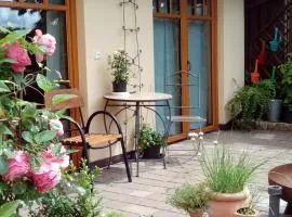 Apartment mit Gartenblick