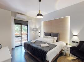 King George in the center of Jerusalem