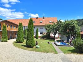 farm situated next to the Kellerwald national park, apartment in Bad Wildungen