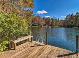 Festive Lakefront Escape Blue Ridge Holiday Home