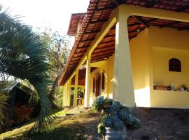 Casa com Flores, tradicionalna kućica u gradu 'Pedra Azul'