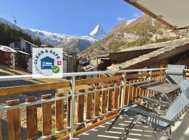 Haus Belmont, hotell med parkering i Zermatt