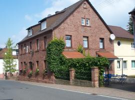 Pension Stern, hotel with parking in Rauenberg