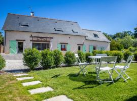 Métairie du Villiers, hotel i Saint-Branchs