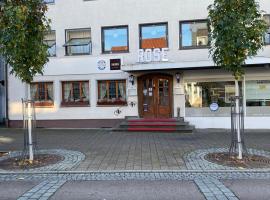 Hotel Goldene Rose, hotel with parking in Ebersbach an der Fils