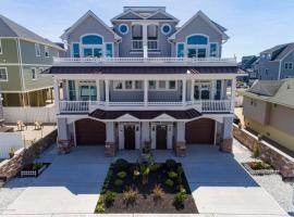Ocean and Beach Views from Five Decks in Ortley Beach, holiday home in Seaside Heights