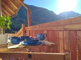 Le Grand PIerron Clarée Valley cosy apartment in mountain, 6p