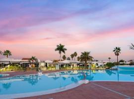 Maspalomas Lago Canary Sunset