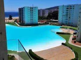 Papudo Laguna, Hermoso Apartamento junto al Mar