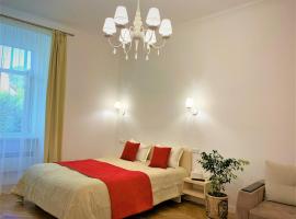 Siesta apartment on Stefanyka, hotell i nærheten av Lonsky Prison Museum i Lviv