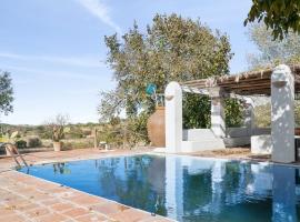 4 bedrooms villa with private pool enclosed garden and wifi at Valverde de Leganes, villa en Valverde de Leganés