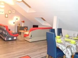 Appartement chaleureux à Gérardmer avec parking privé.