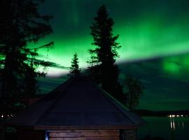 Northernlight cabin, holiday rental in Kiruna