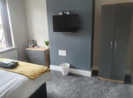 Townhouse @ Nicholls Street Stoke, отель типа «постель и завтрак» в Стоке-он-Тренте