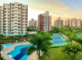 Boulevard Riviera Flat - VISTA MAR E CLUBE, hotel em Riviera de São Lourenço