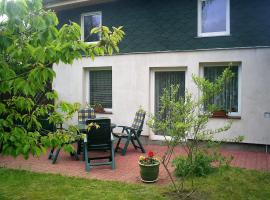 Holiday home with private terrace in Russow, holiday rental in Rerik