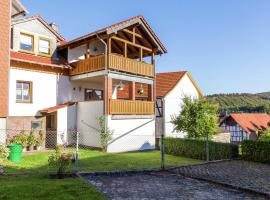Flat in Densberg with nearby forest, cheap hotel in Densberg