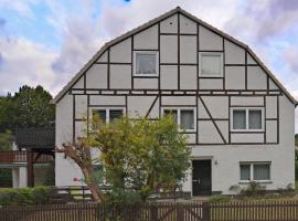 Apartment in Sauerland with terrace, cheap hotel in Helminghausen