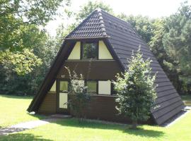 Detached, nice bungalow on Katzenbuckel mountain, pet-friendly hotel in Strümpfelbrunn