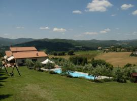 앙기아리에 위치한 팜스테이 Agriturismo Val della Pieve