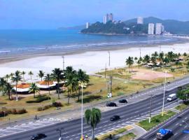 Flat Itararé Tower Beach, serviced apartment in São Vicente