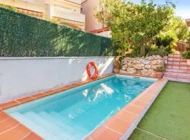 4 bedrooms villa at Torredembarra 160 m away from the beach with sea view private pool and enclosed garden