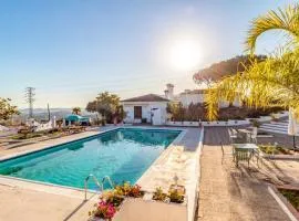 4 bedrooms villa with sea view private pool and furnished garden at Mijas 6 km away from the beach