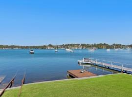 Waterfront Relaxation, hytte i Fishing Point