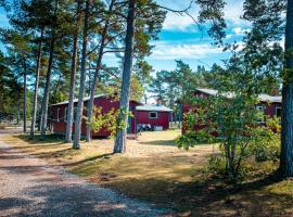 Brīvdienu parks Lickershamns Semesterby pilsētā Lickershamn