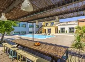 2 bedrooms villa with sea view shared pool and jacuzzi at Quelfes 3 km away from the beach