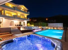 Luxury Villa Lovric with private heated pool, Jacuzzi, Sauna and private tavern