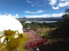 Glamping La Villa, луксозна палатка в Гуатавита