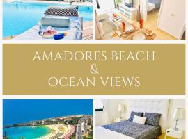 AMADORES BEACH & OCEAN VIEWS, atostogų būstas mieste Amadoresas