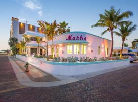 The Marlin Beachside、ハリウッドのアパートホテル