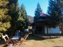 Kućica za odmor '' Idila '': Mitrovac şehrinde bir otel