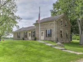 Historic Ottawa Lake House: Deck, Barn + 96 Acres!