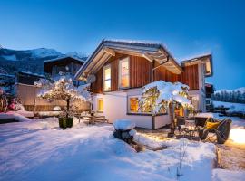 Ferienhaus zum Stubaier Gletscher - Wiesen, chata v destinácii Telfes im Stubai