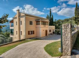 Mansion on the Hill by CorfuEscapes, villa i Virós